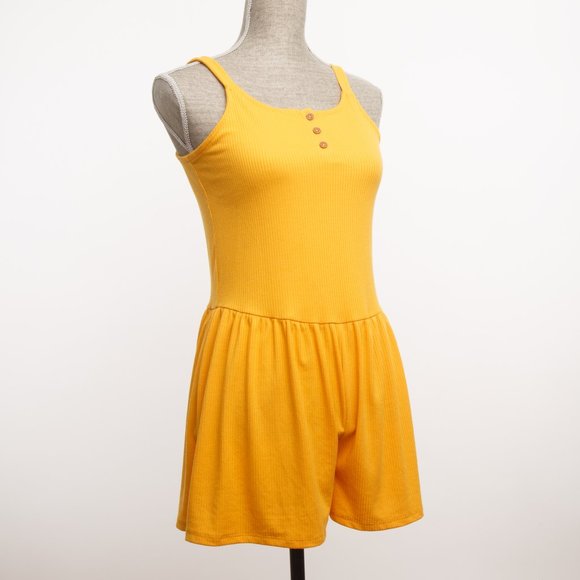 Art Class Yellow Romper - Picture 3 of 5